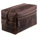 Toiletry bag hand made din piele naturala